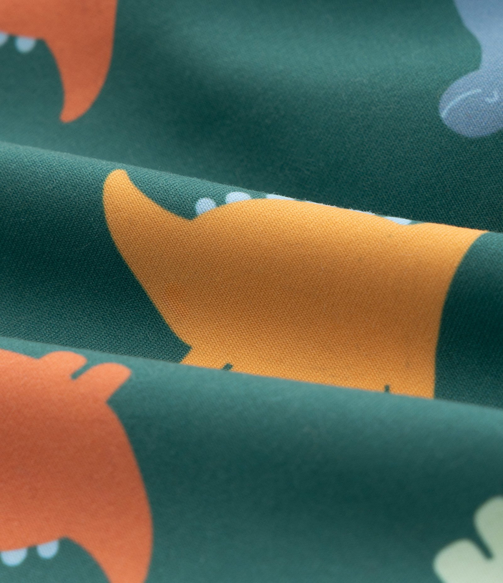 Conjunto Infantil com Estampa de Dinos - Tam 3 a 18 meses Azul/Verde 12