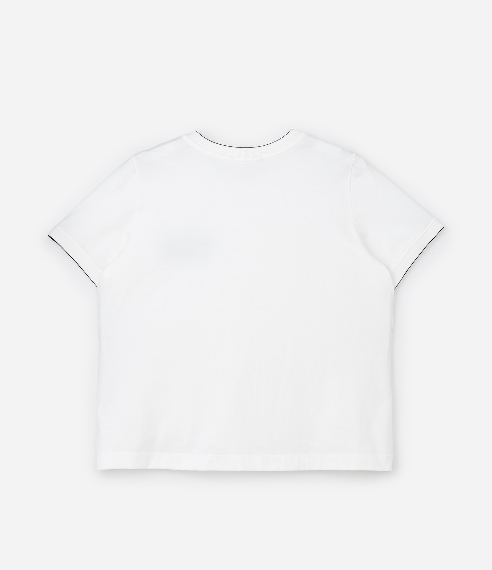 Camiseta T-shirt com Bordado Sport Club Curve & Plus Size Branco 2