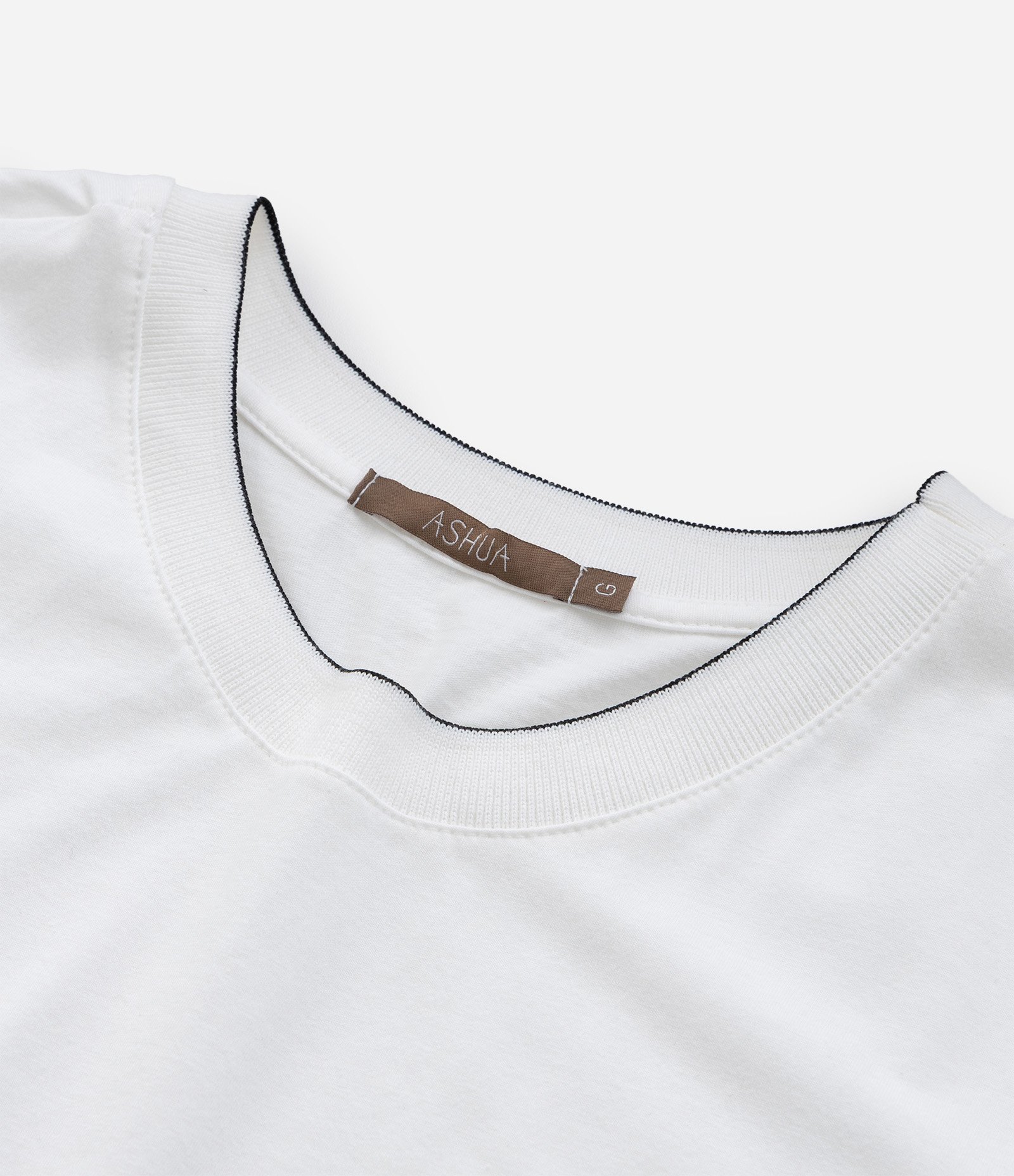 Camiseta T-shirt com Bordado Sport Club Curve & Plus Size Branco 3