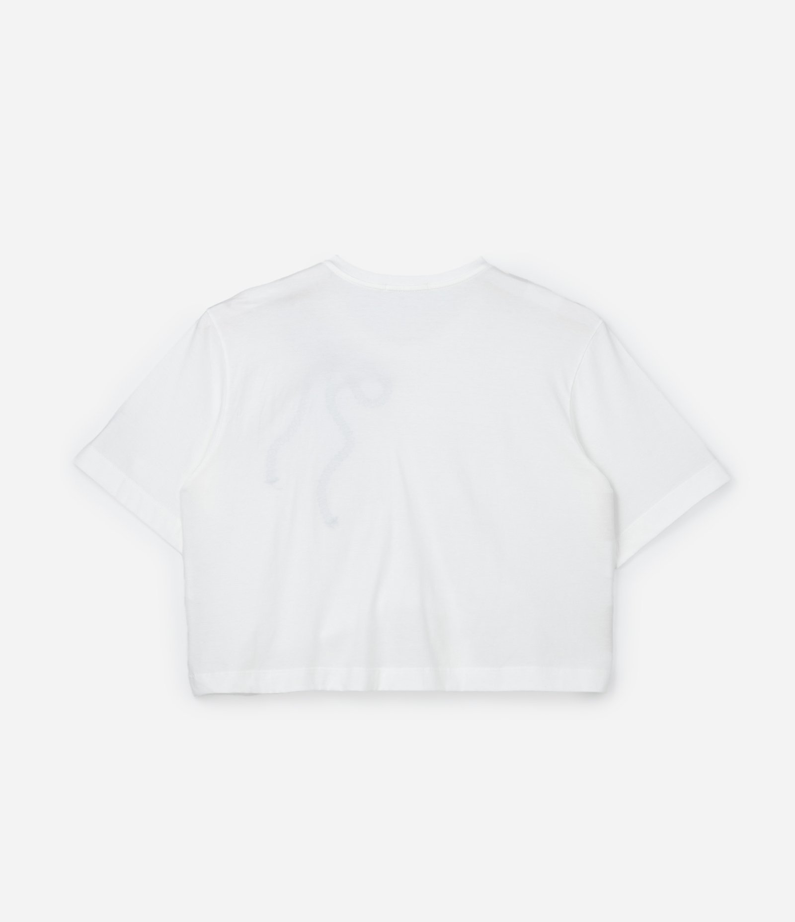 Camiseta em Algodão com Aplicação de Laço Curve & Plus Size Branco 5