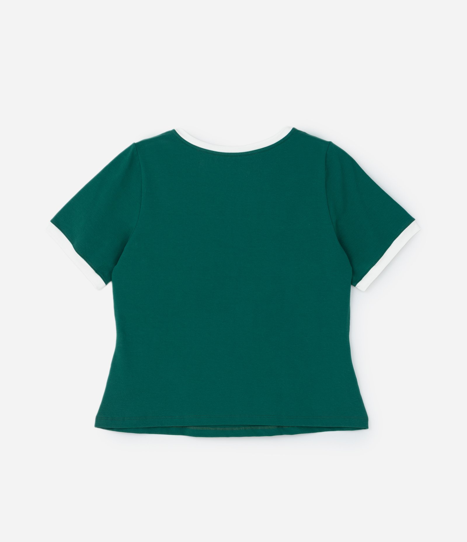 Camiseta em Algodão e Estampa Califórnia Curve & Plus Size Verde 5