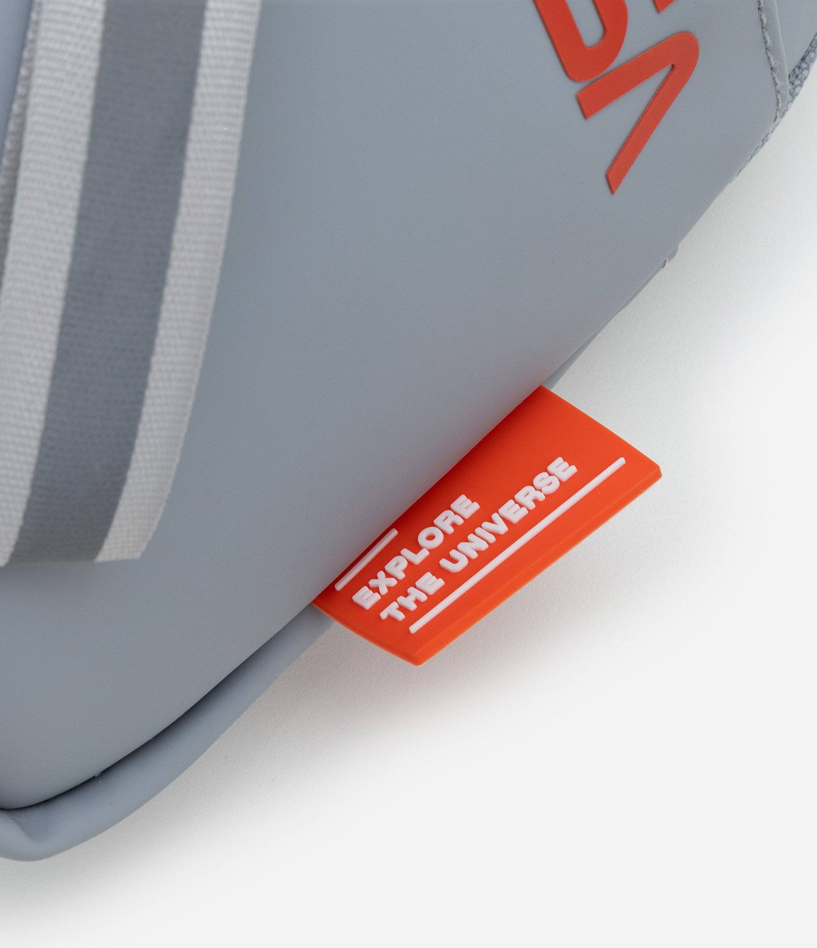 Bolsa Infantil Shouder Bag com Estampa NASA - Tam Único Cinza 4