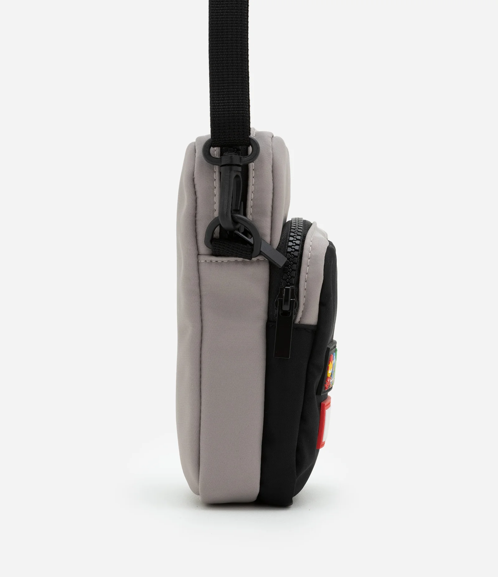 Bolsa Transversal Infantil com Estampa Marvel - Tam Único Cinza 2