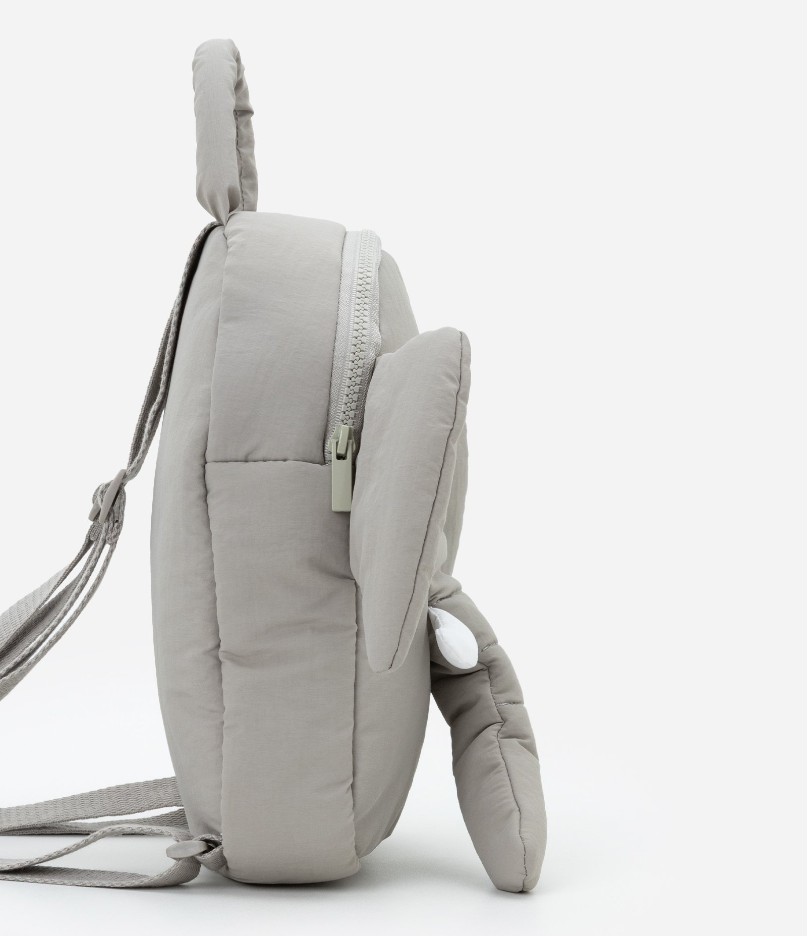 Mochila Infantil com Carinha de Elefante - Tam Único Cinza 2