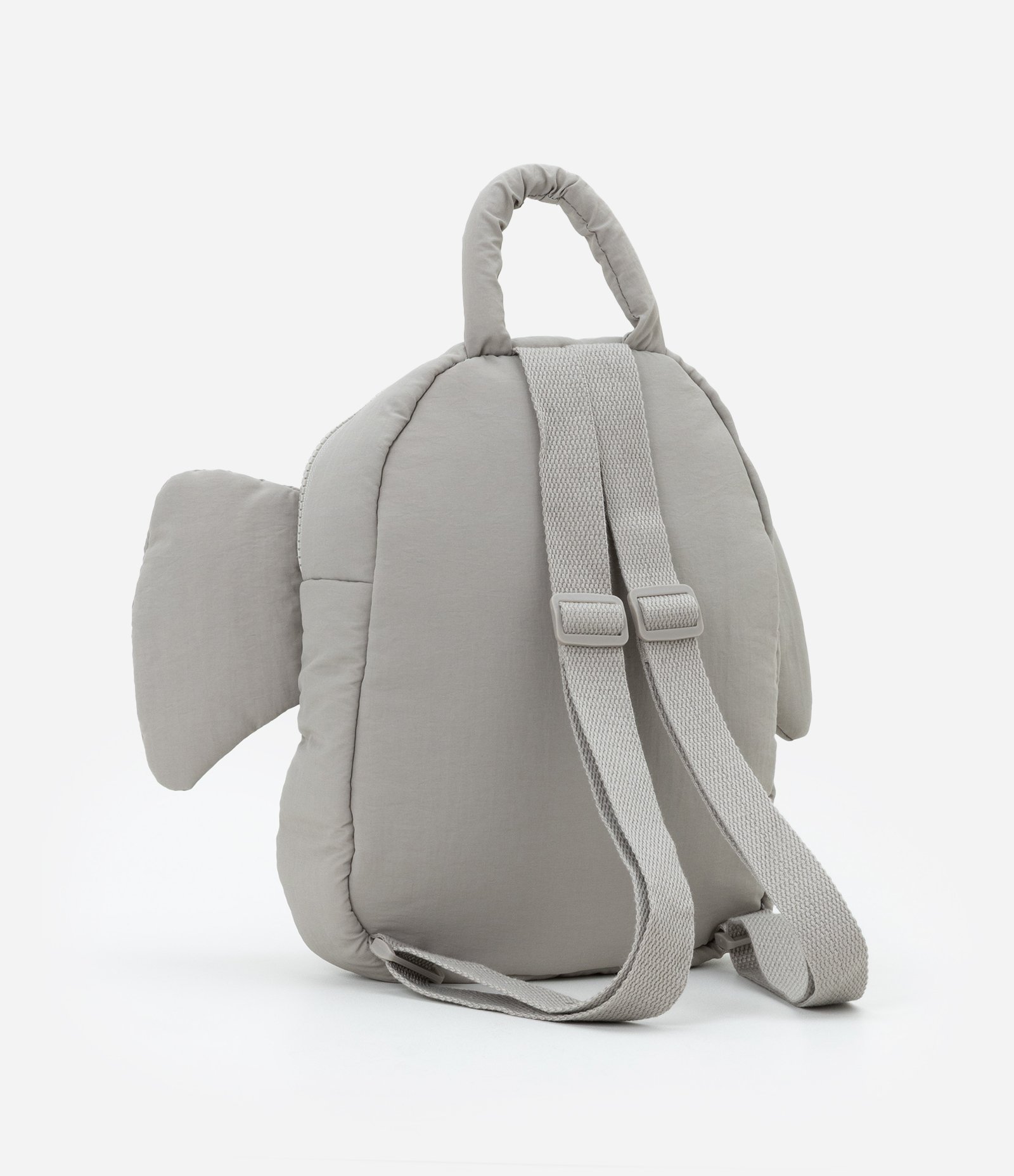 Mochila Infantil com Carinha de Elefante - Tam Único Cinza 5
