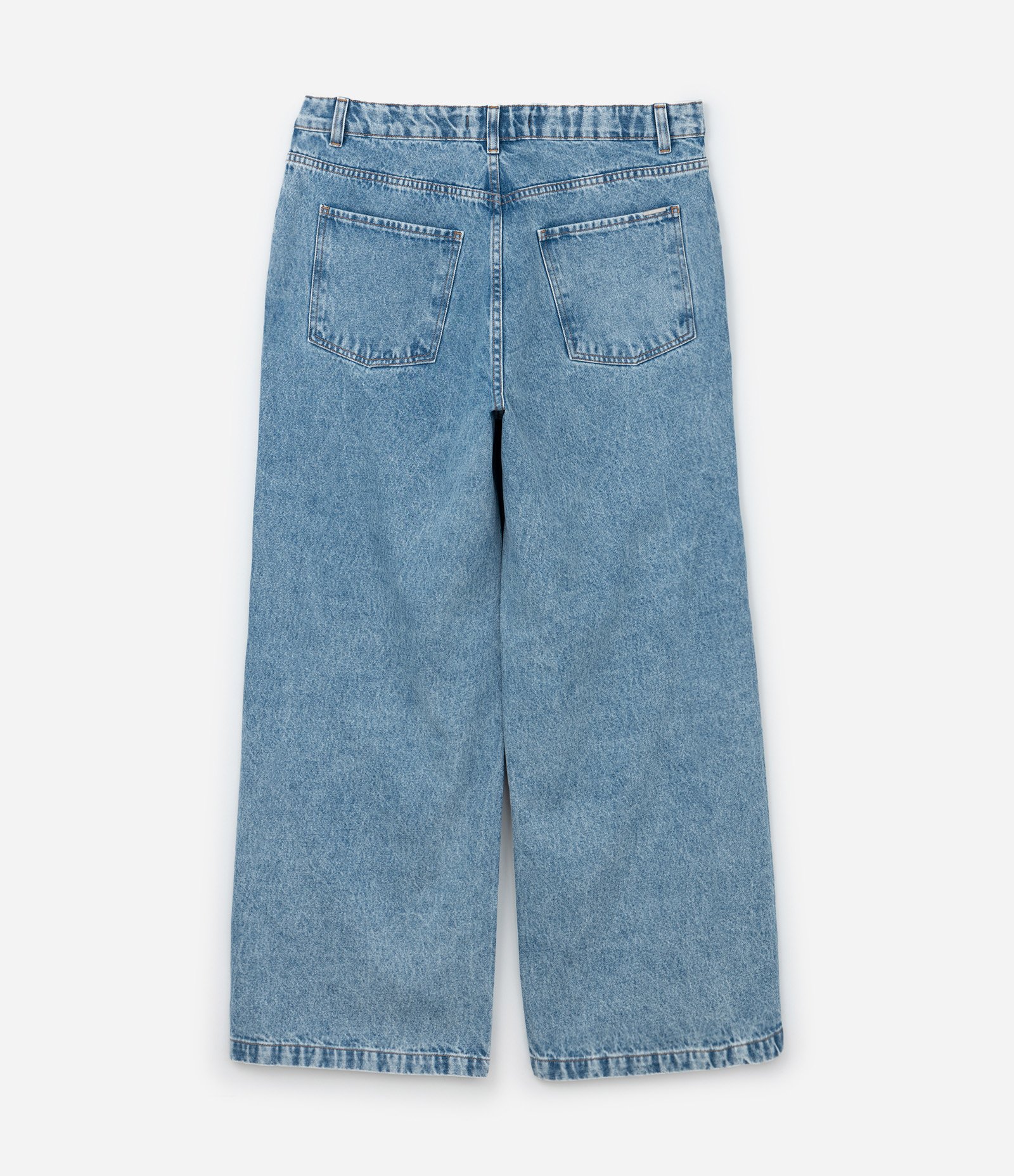 Calça Wide Leg Coleção Rita Carreira Curve & Plus Size Azul 10