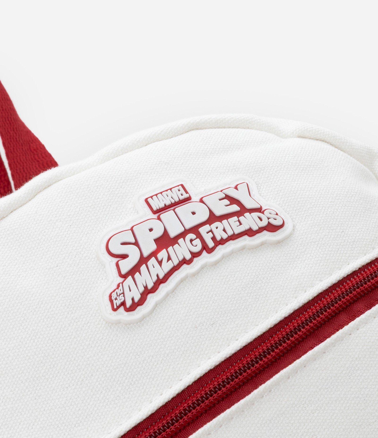 Mochila Infantil Bicolor com Estampa Homem-Aranha  Spidey -Tam Único Preto/Branco 4