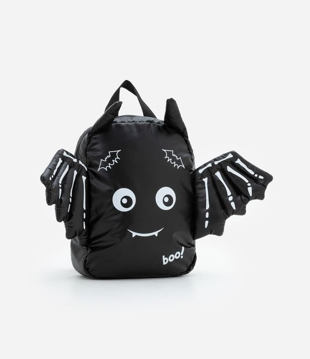 Mochila Infantil com Estampa Interativa Morcego - Tam Único