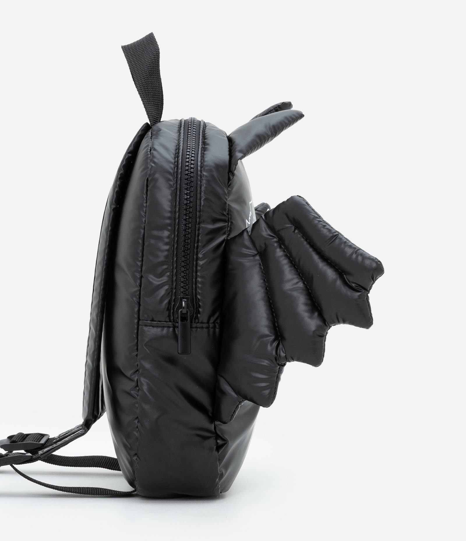 Mochila Infantil com Estampa Interativa Morcego - Tam Único Preto 2
