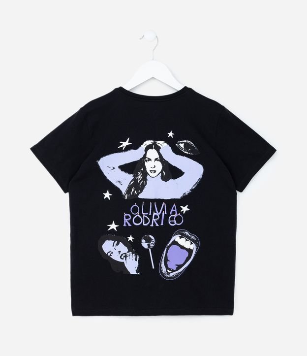 Camiseta Infantil com Estampa Olivia Rodrigo - Tam 5 a 14 Anos