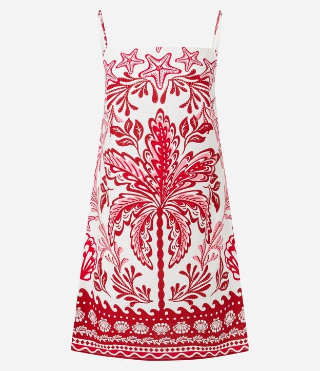Cor: Off White/Vermelho | Tamanho: M