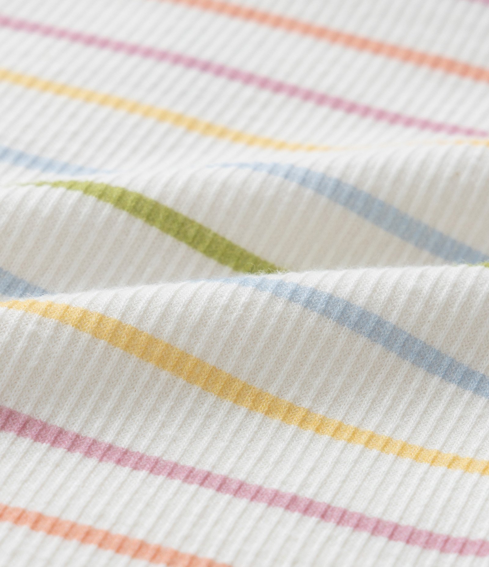 Regata Infantil com Babadinho e Listras - Tam 0 a 18 meses Multicores 3