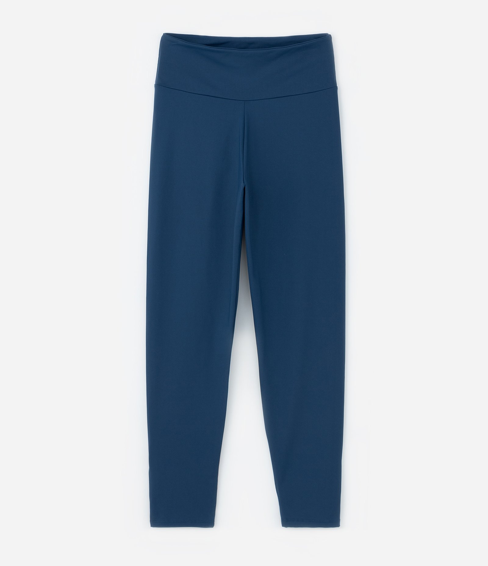 Legging Esportiva Tecnologia Dry Cós Alto Curve e Plus Size Azul 5