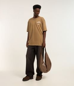 Camiseta Relaxed Sabotage em Algodão