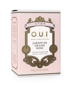 Sabonete em Barra Savon Parfume Jardim de Grasse Rose O.U.i