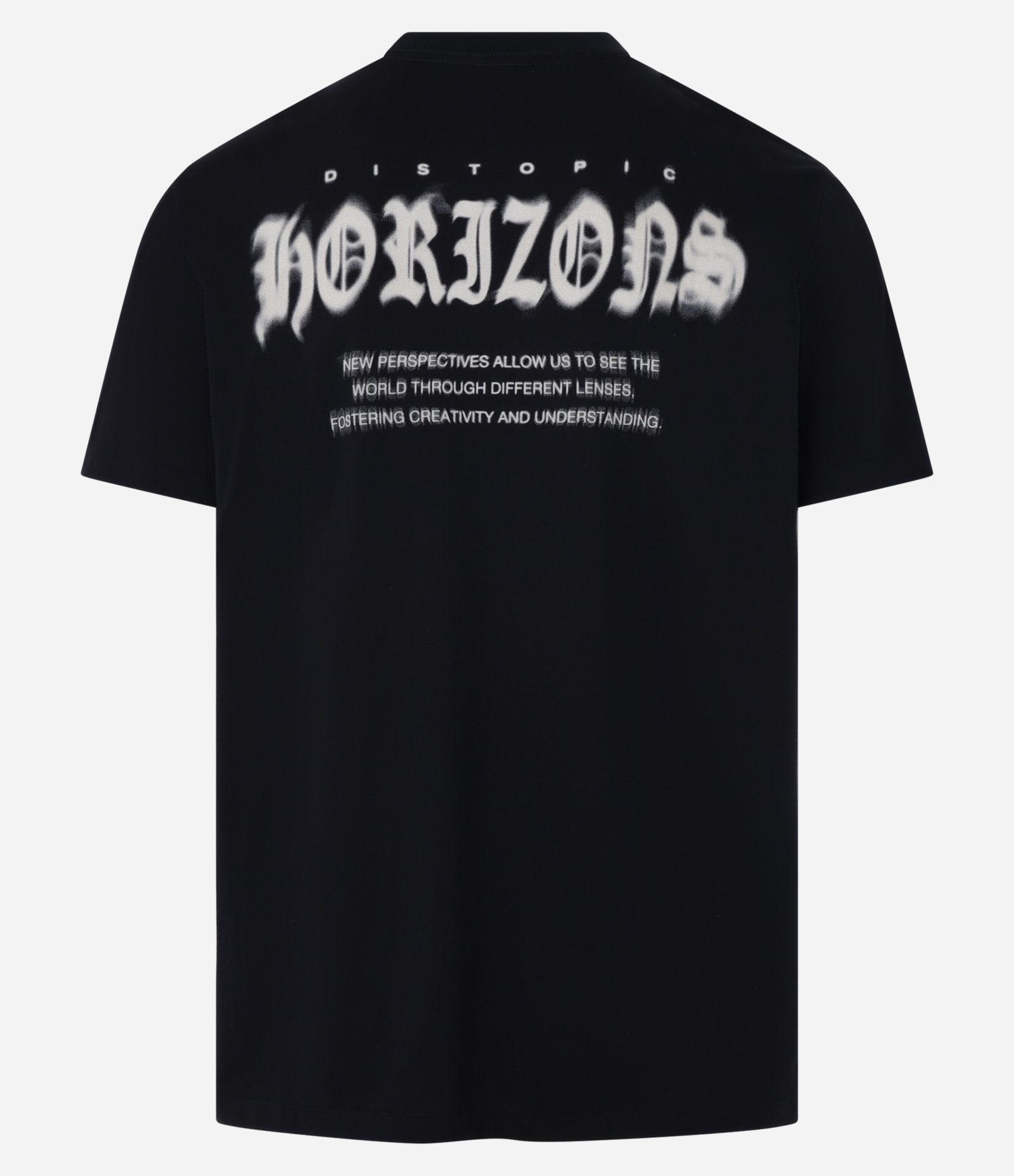 Camiseta Comfort em Algodão com Estampa Lettering Cinza 7