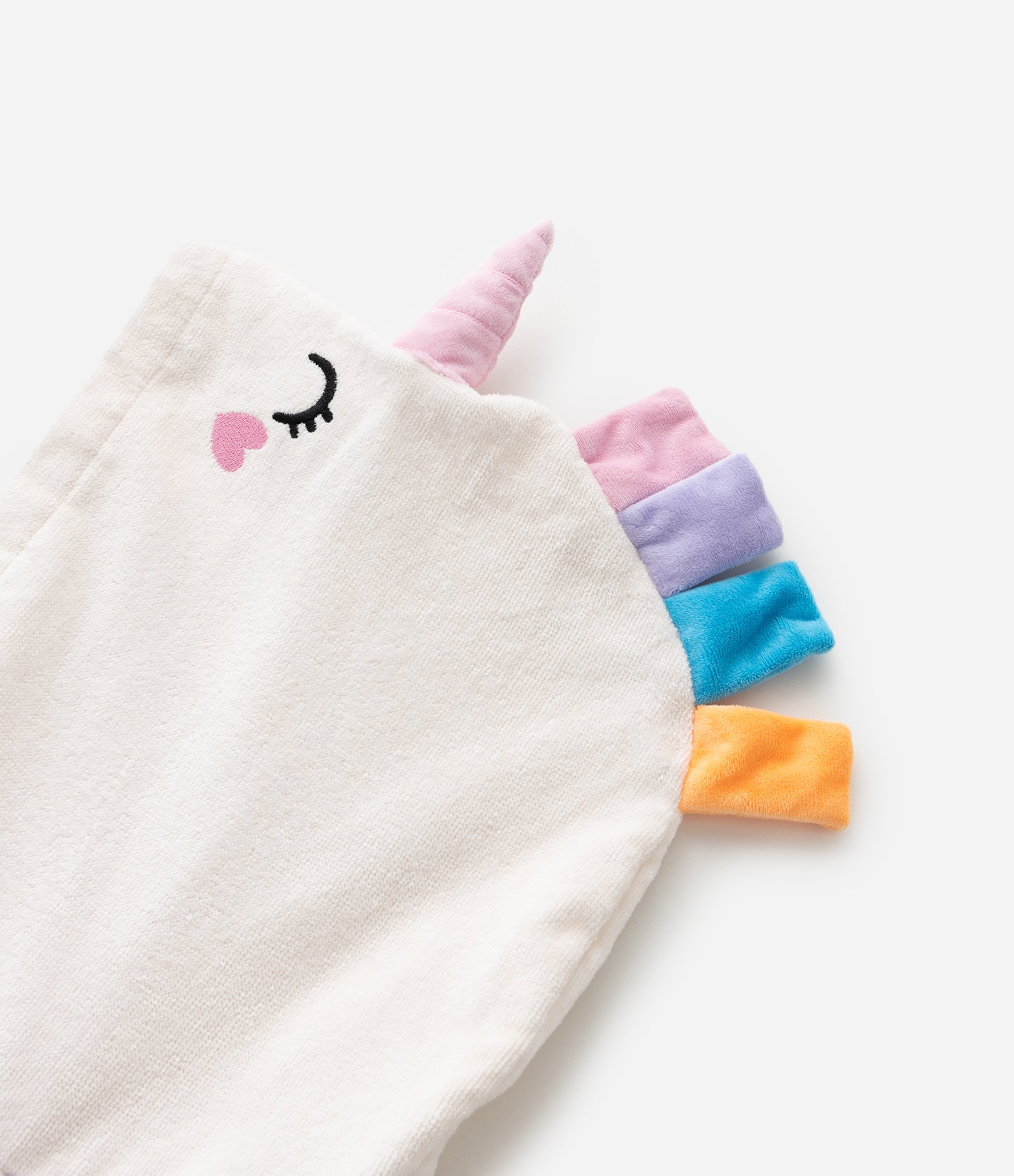 Poncho Infantil Atoalhado com Capuz e Estampa de Unicórnio - Tam U Multicores 5