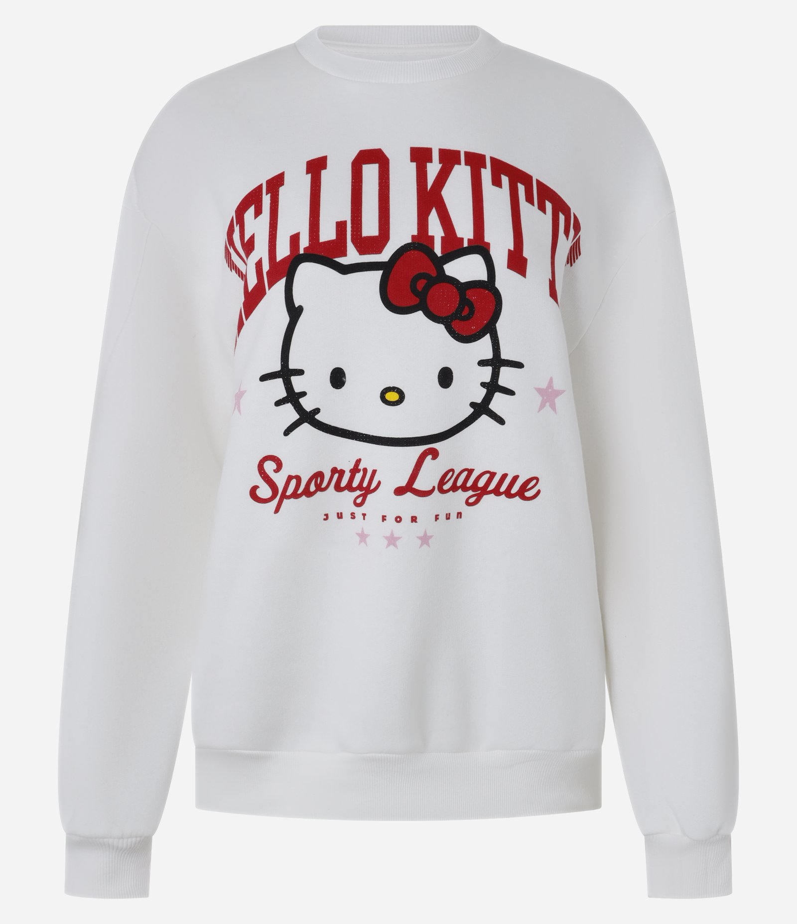 Casaco Quentinho em Moletom com Estampa Hello Kitty Sporty League Off White 4