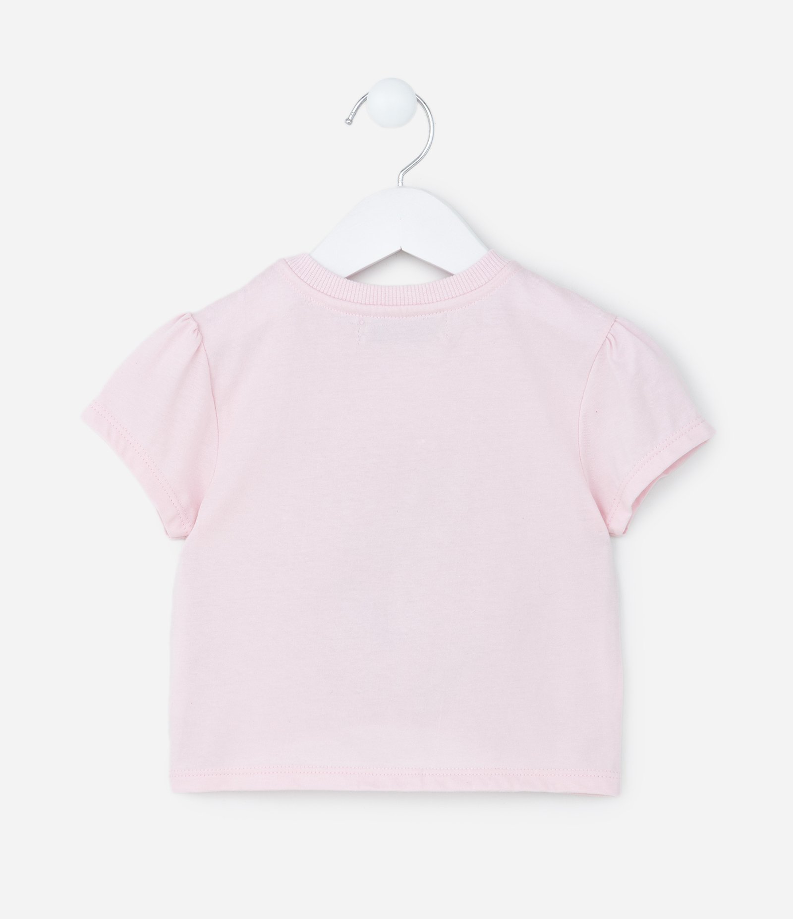 Conjunto Infantil com Bordado de Florzinhas - Tam 1 a 6 Anos Rosa 2