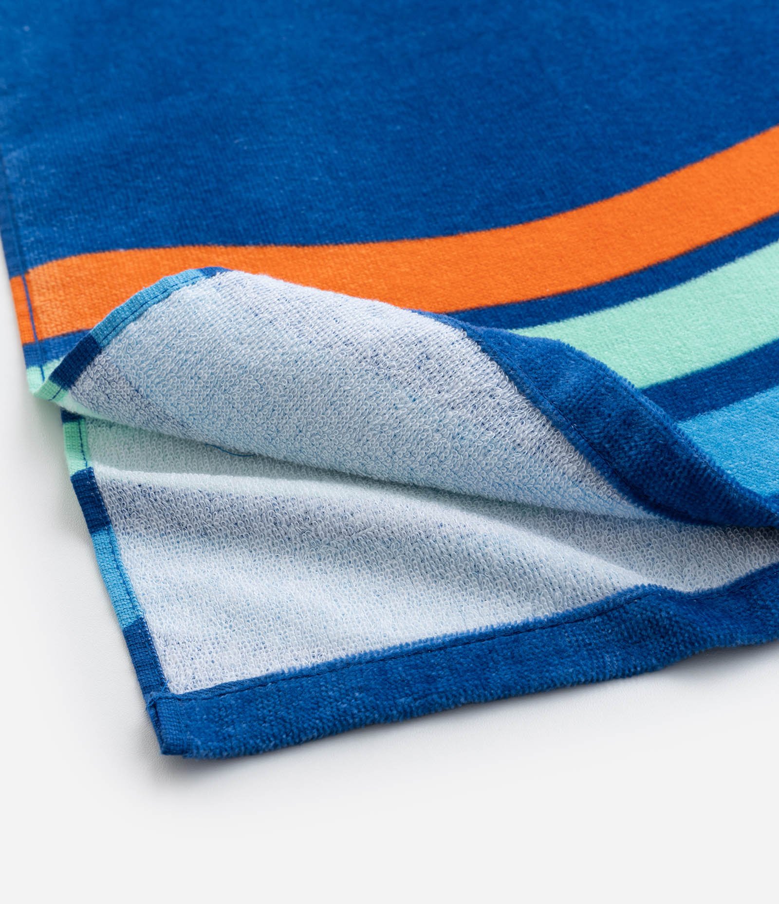 Poncho Infantil Atoalhado com Estampa Dino - Tam Único Azul 4