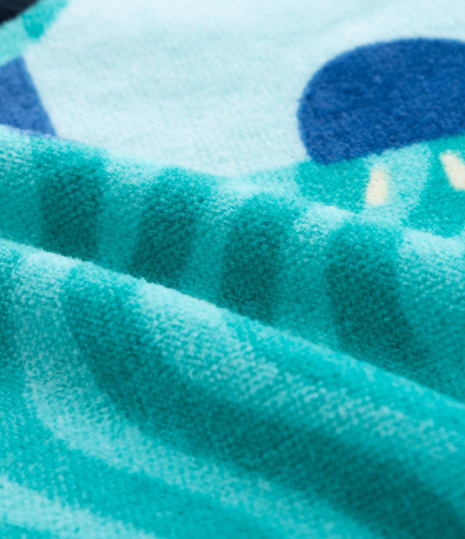 Poncho Infantil Atoalhado com Capuz e Estampa de Animais  - Tam U Verde 3