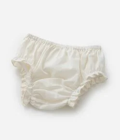 Vestido Infantil com Babados e Estampa Floral - Tam 0 a 18 meses