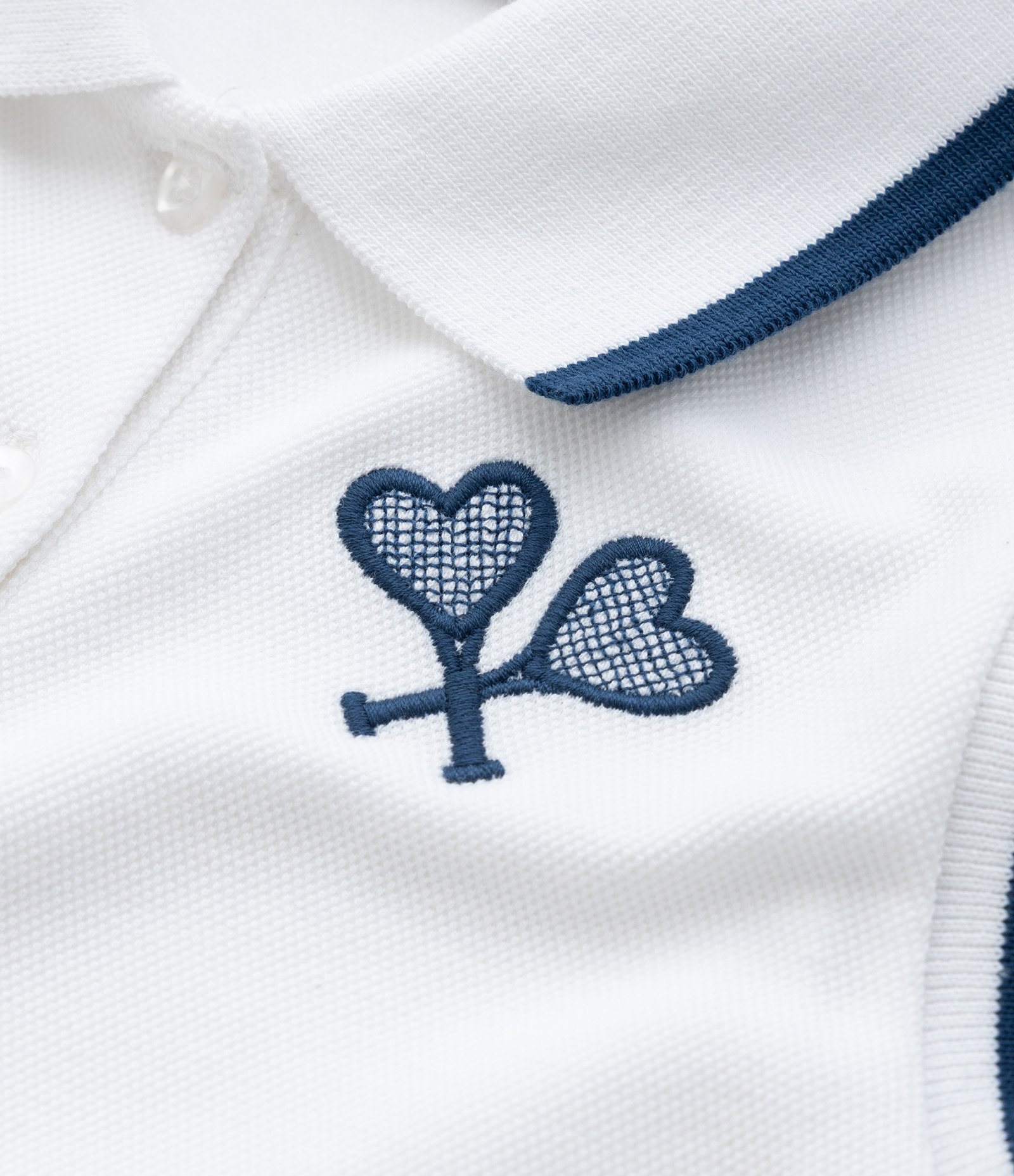 Vestido Infantil Texturizado com Gola Polo - Tam 5 a 14 Anos Branco 5