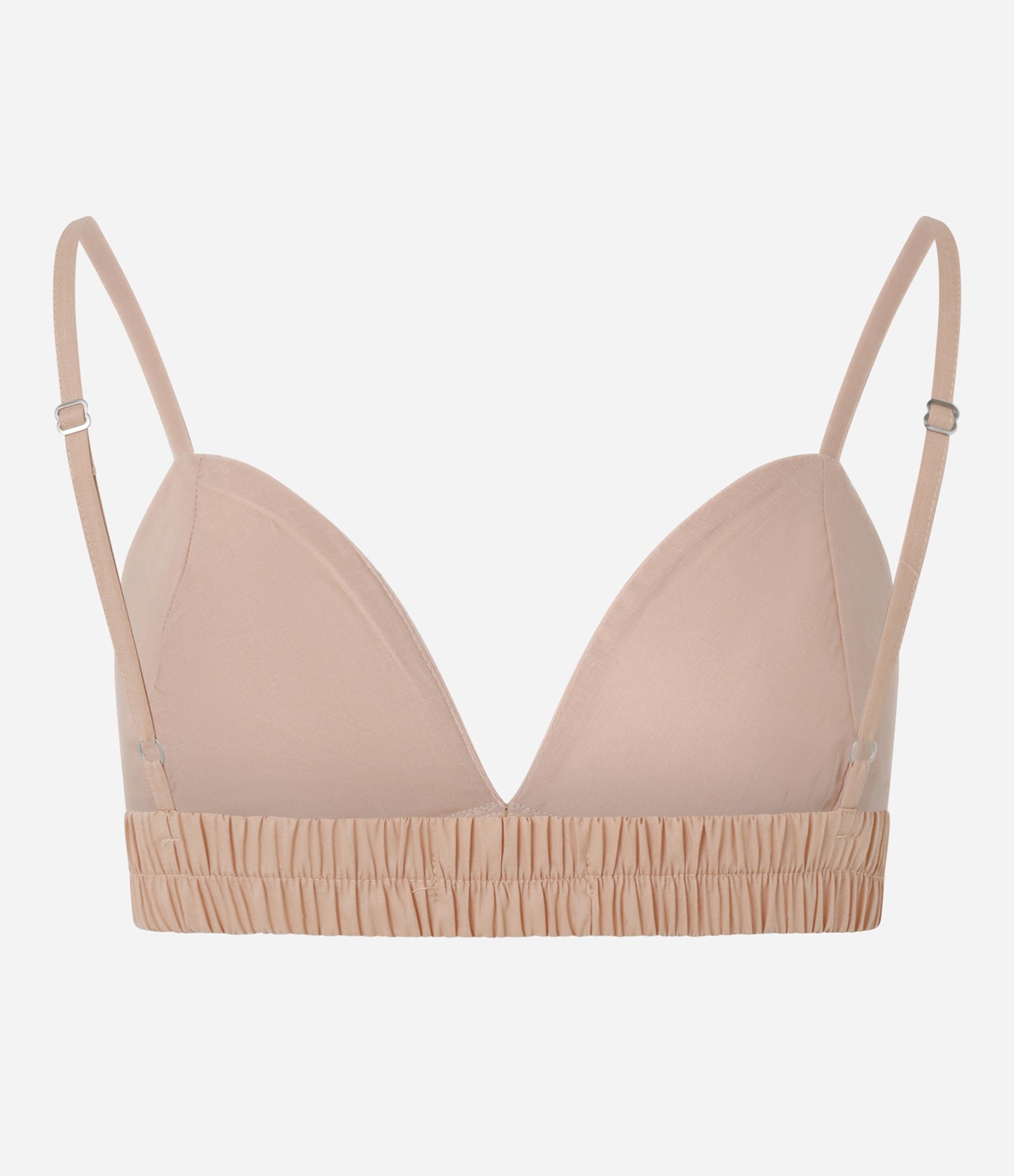 Top em Tricoline com Elástico nas Costas Rosa 9