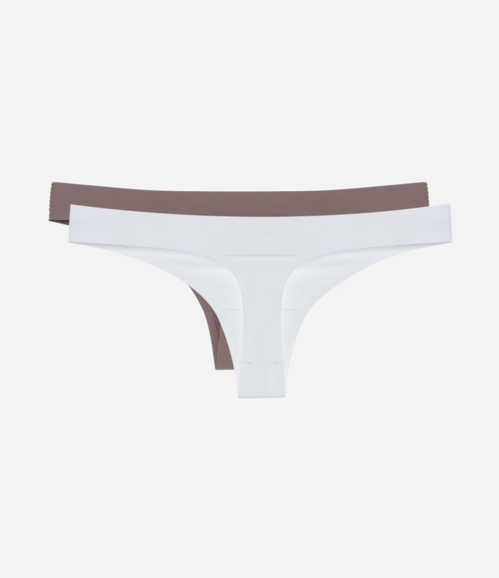 Kit 02 Calcinhas Biquíni Fio em Microfibra Básica Multicores 2