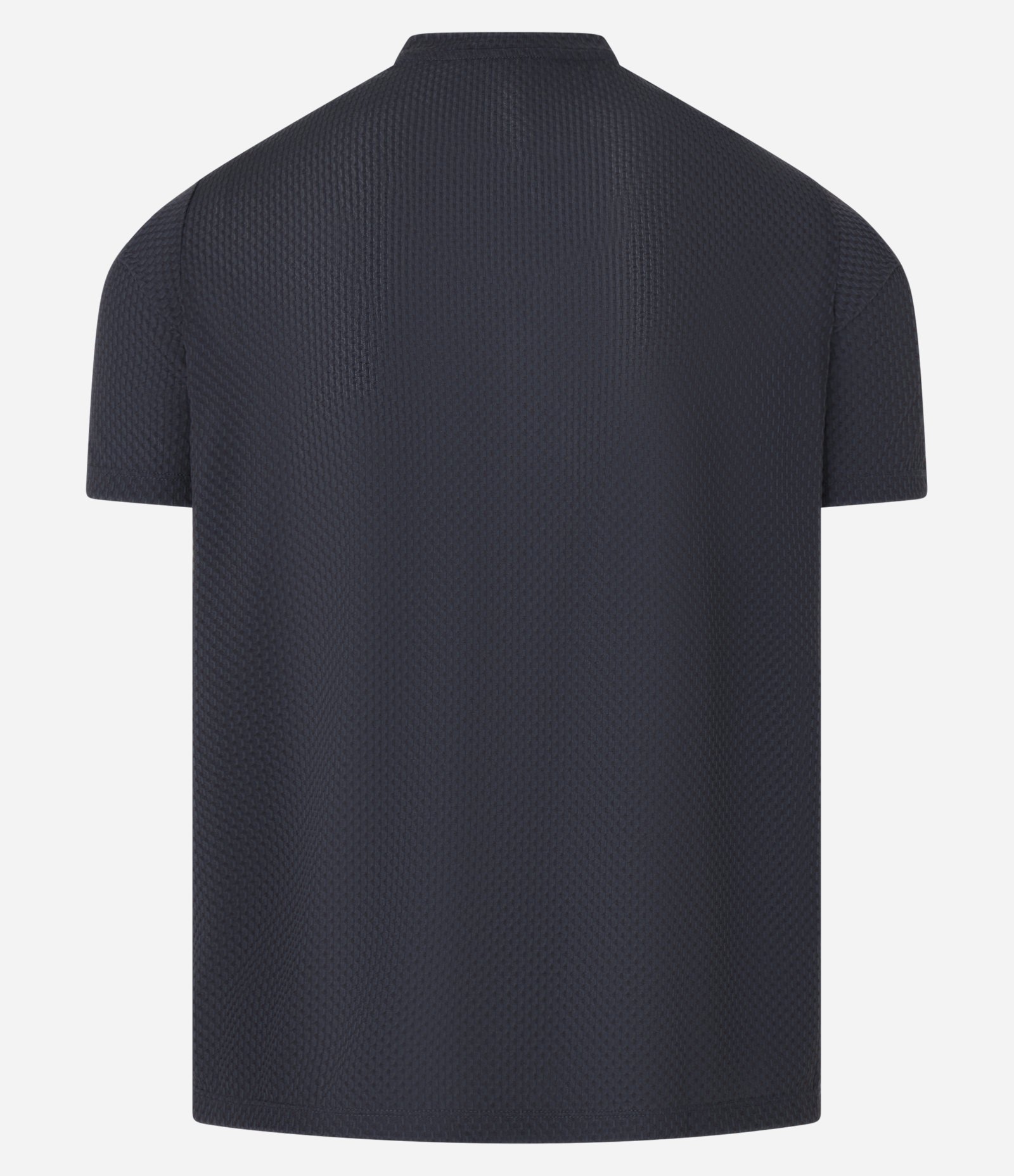 Camiseta Slim Performance Easy Care em Poliamida Maquinetada Cinza 7