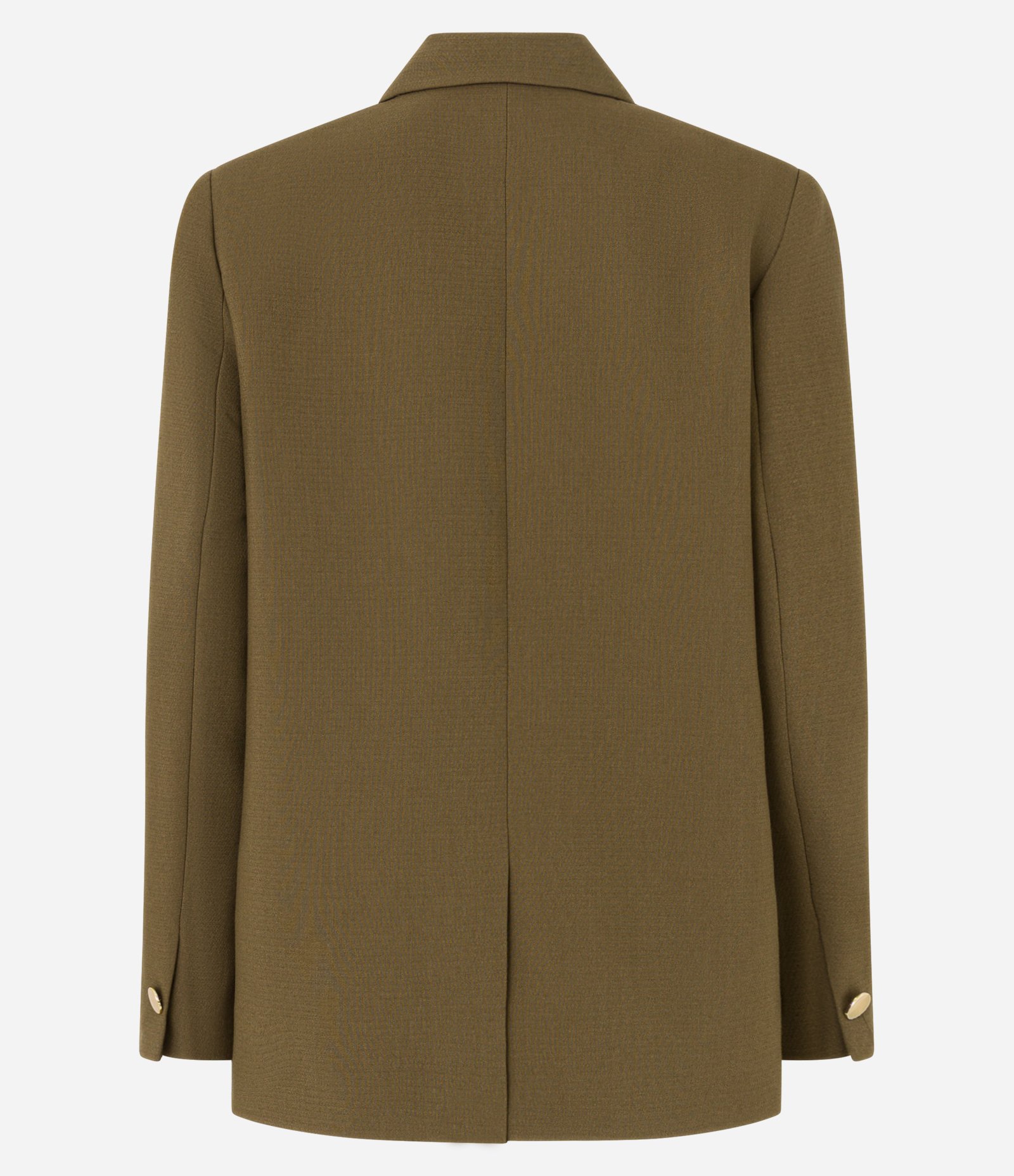 Blazer Oversized com Abotamento Duplo Marrom 12