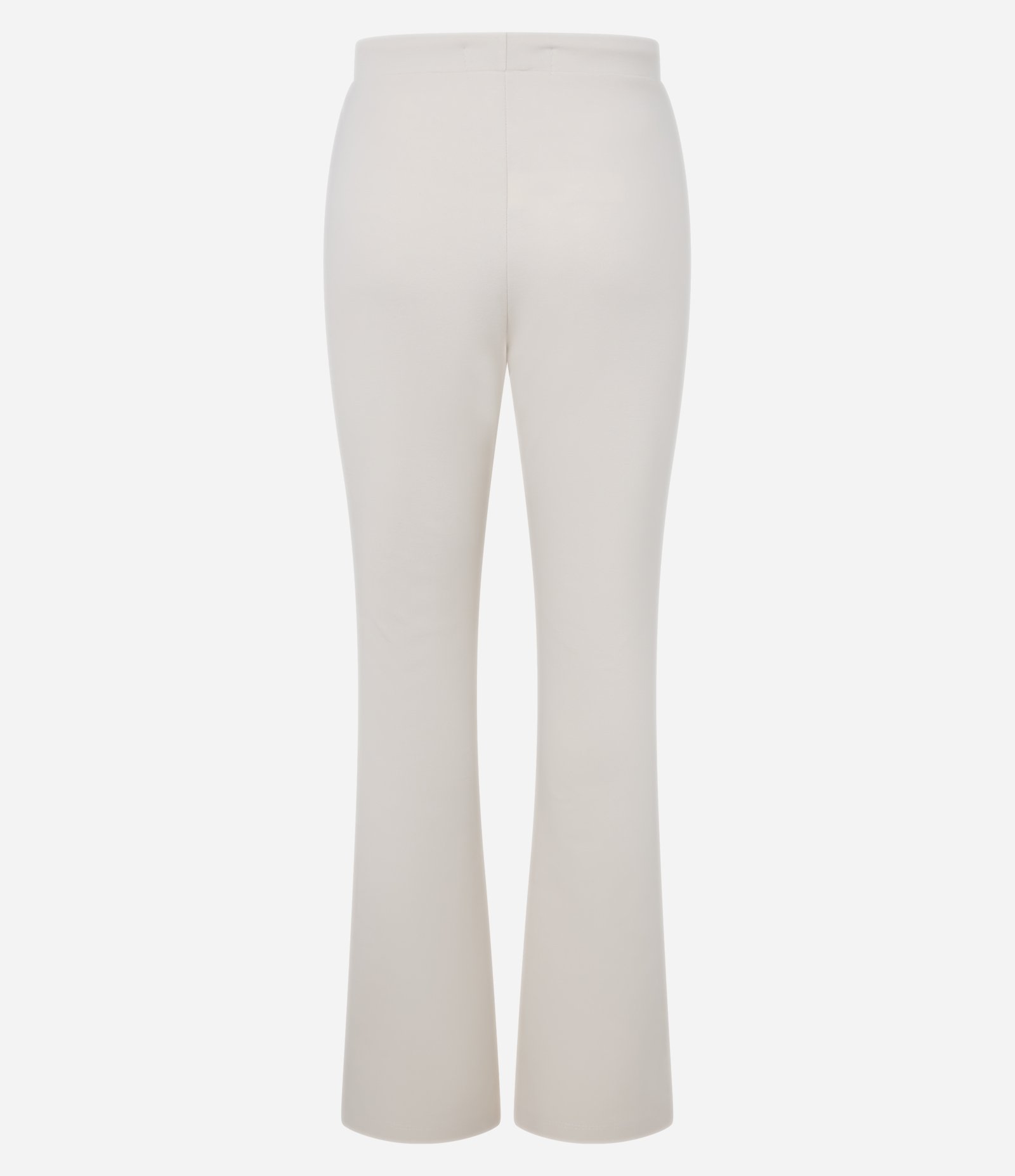 Calça Flare Alfaiataria em Viscose com Amarração Off White 6