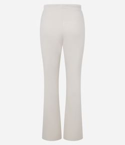 Calça Flare Alfaiataria em Viscose com Amarração
