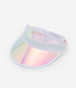 Viseira Infantil em Plástico Holográfica - Tam Único