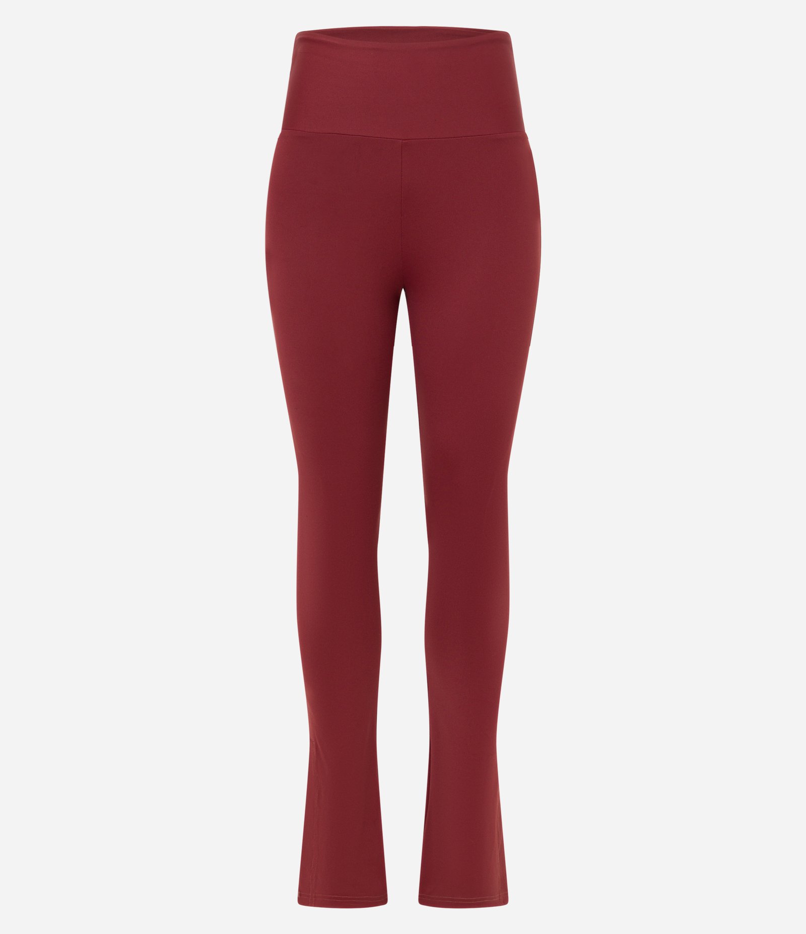 Calça Legging Flare Esportiva em Microfibra com Fenda Lateral 6