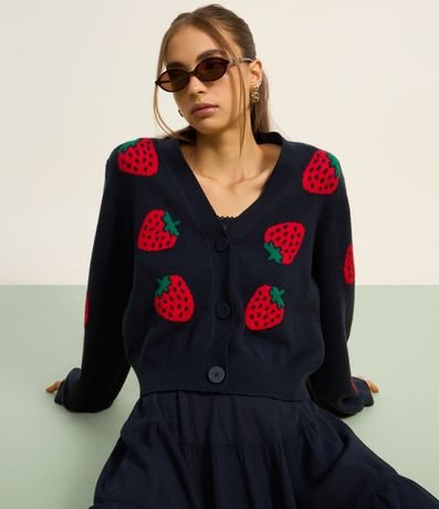 トップス Very berries cardigan トップス Very berries cardigan Unique Cardigan With Strawberry