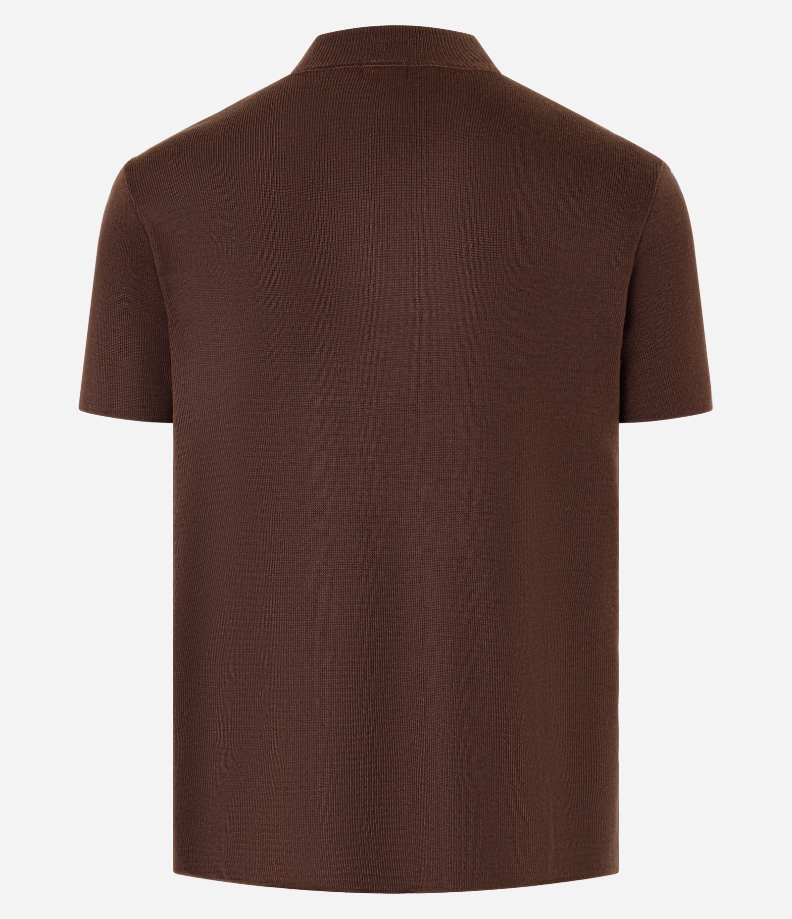 Camiseta em Tricô com Textura Marrom 8