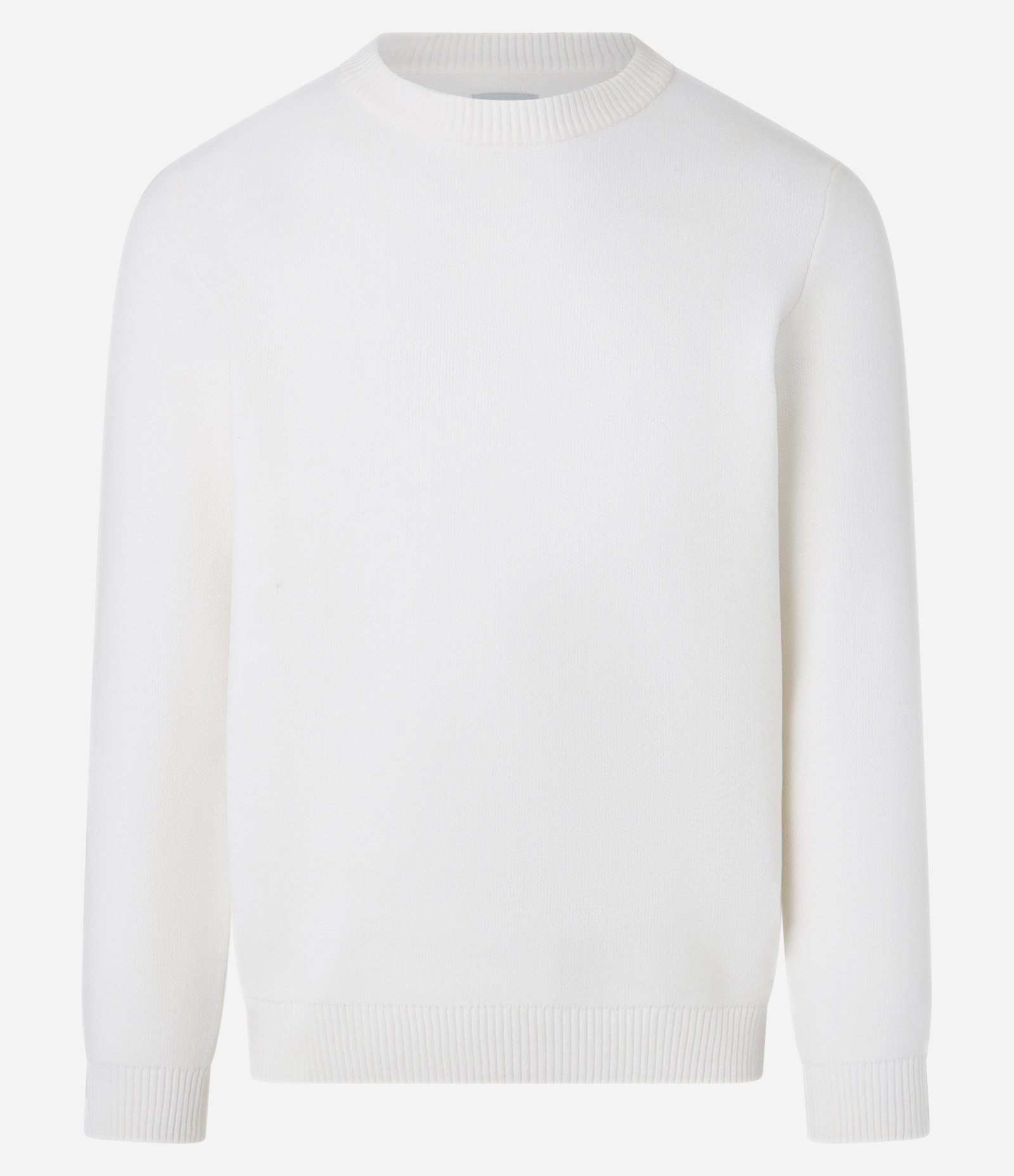 Suéter Básico em Fleece com Felpa Texturizado Off White 7