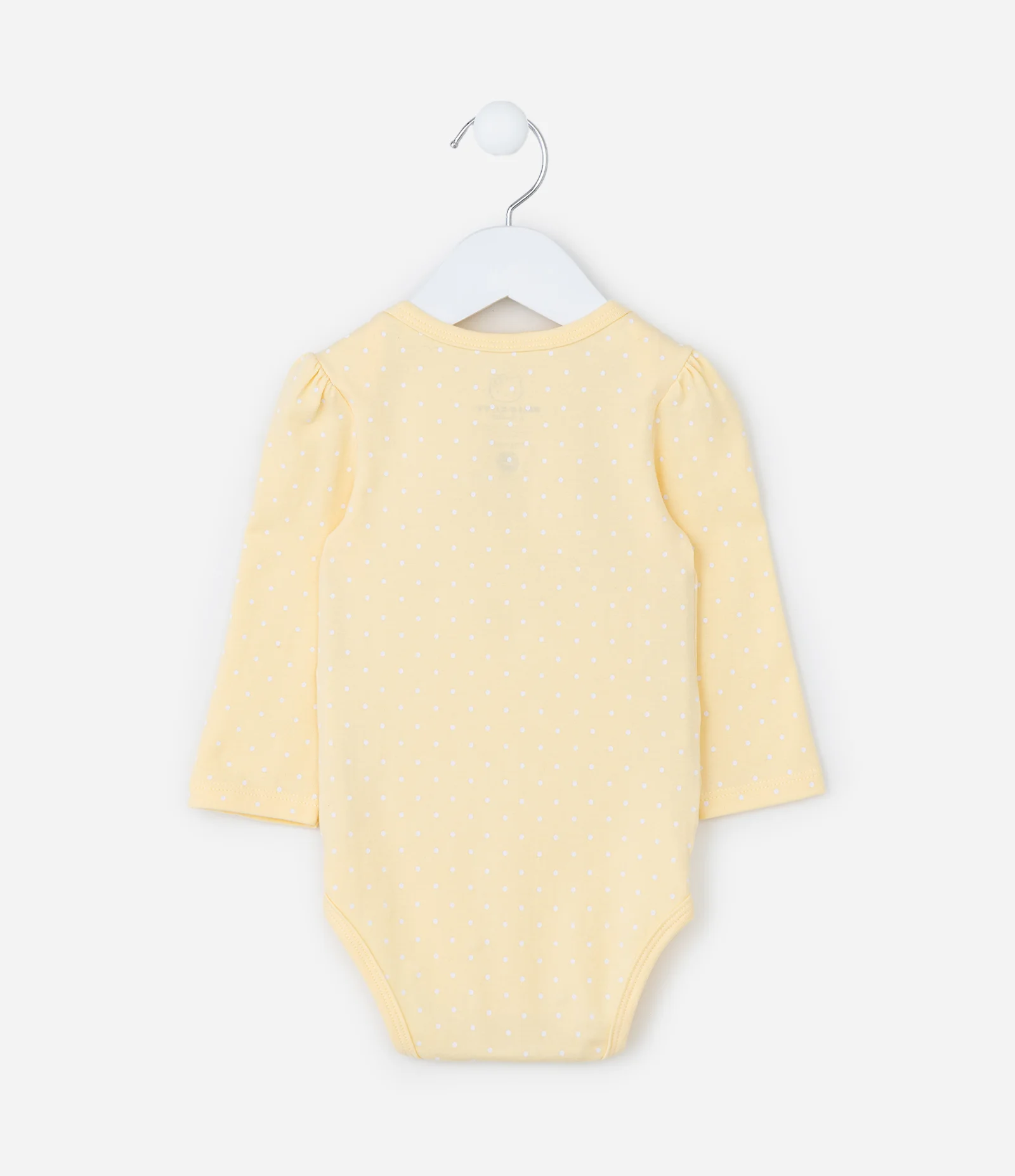 Body Infantil com Estampa Hello Kitty - Tam 0 a 18 meses Amarelo 2