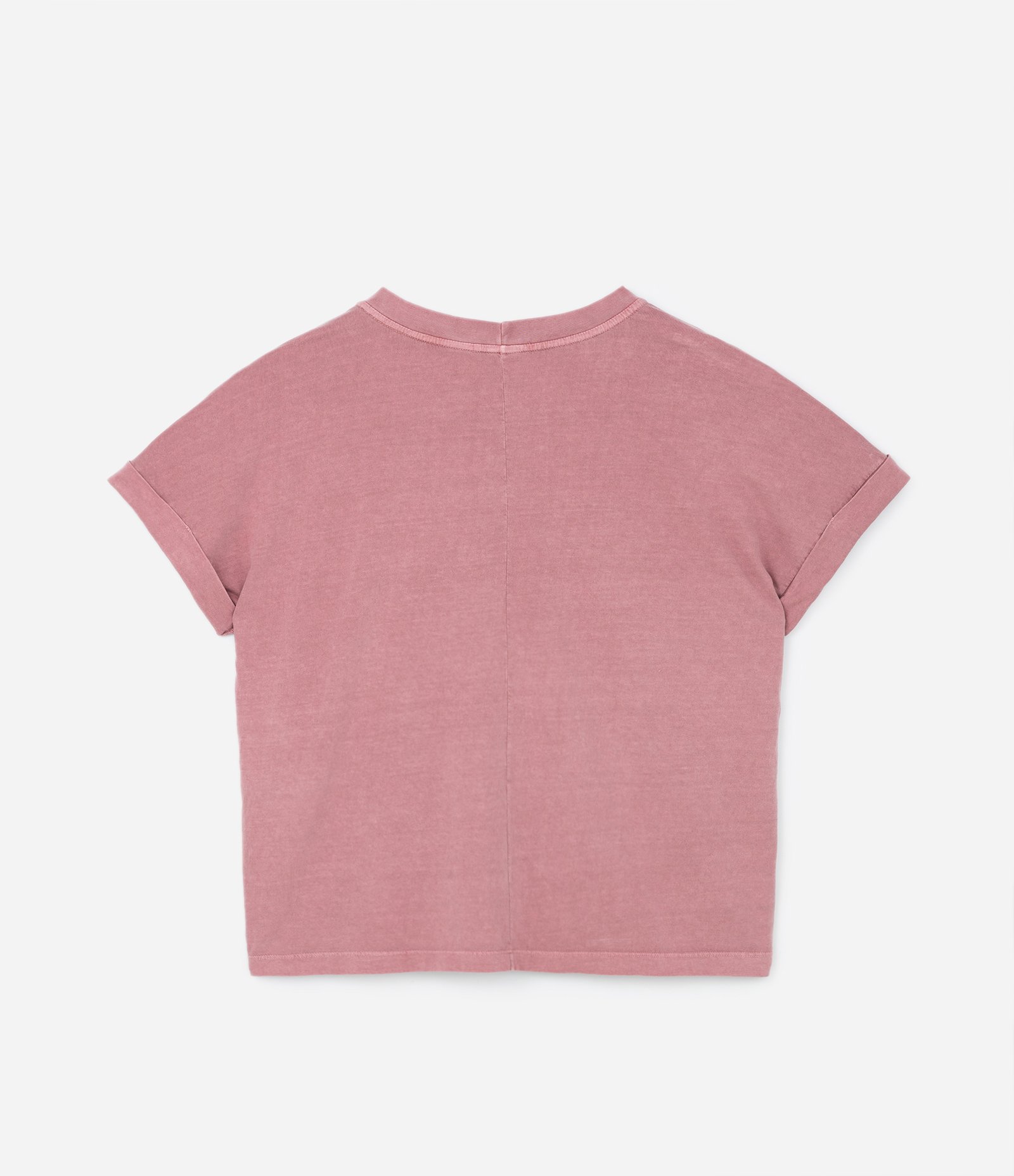 Camiseta em Algodão com Bordado Floral Curve & Plus Size Rosa 4