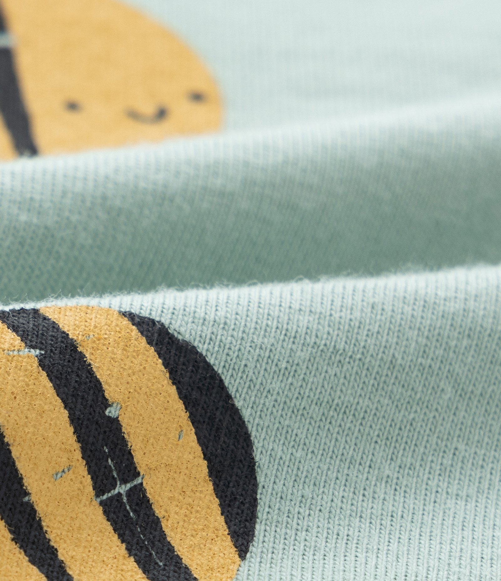 Body Infantil com Estampa Abelhinhas - Tam 0 a 18 meses Verde 3