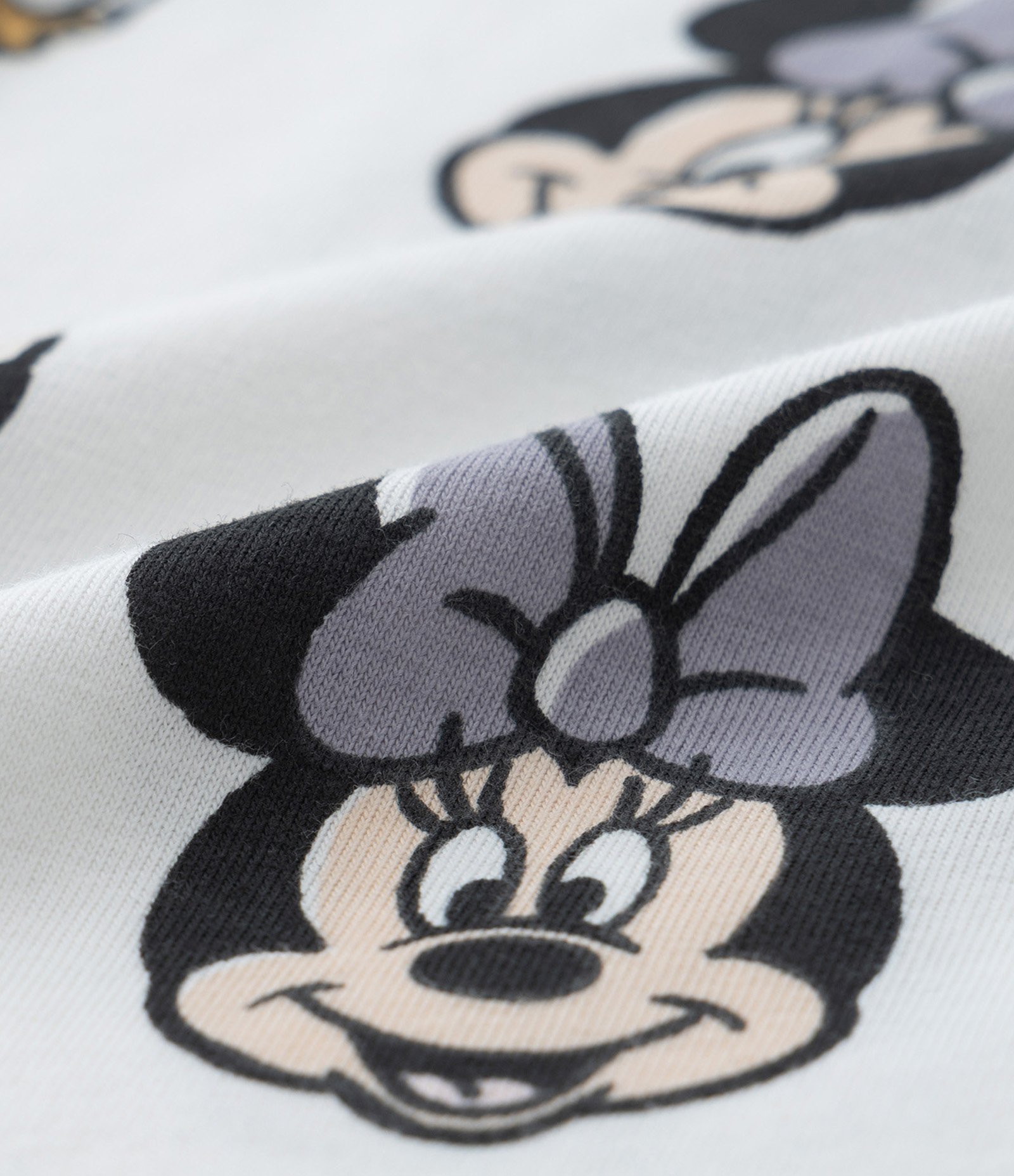 Body Infantil com Estampa Minnie e Margarida - Tam 0 a 24 meses Branco 3