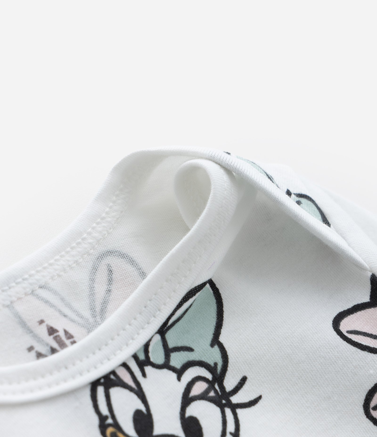 Body Infantil com Estampa Minnie e Margarida - Tam 0 a 24 meses Branco 4