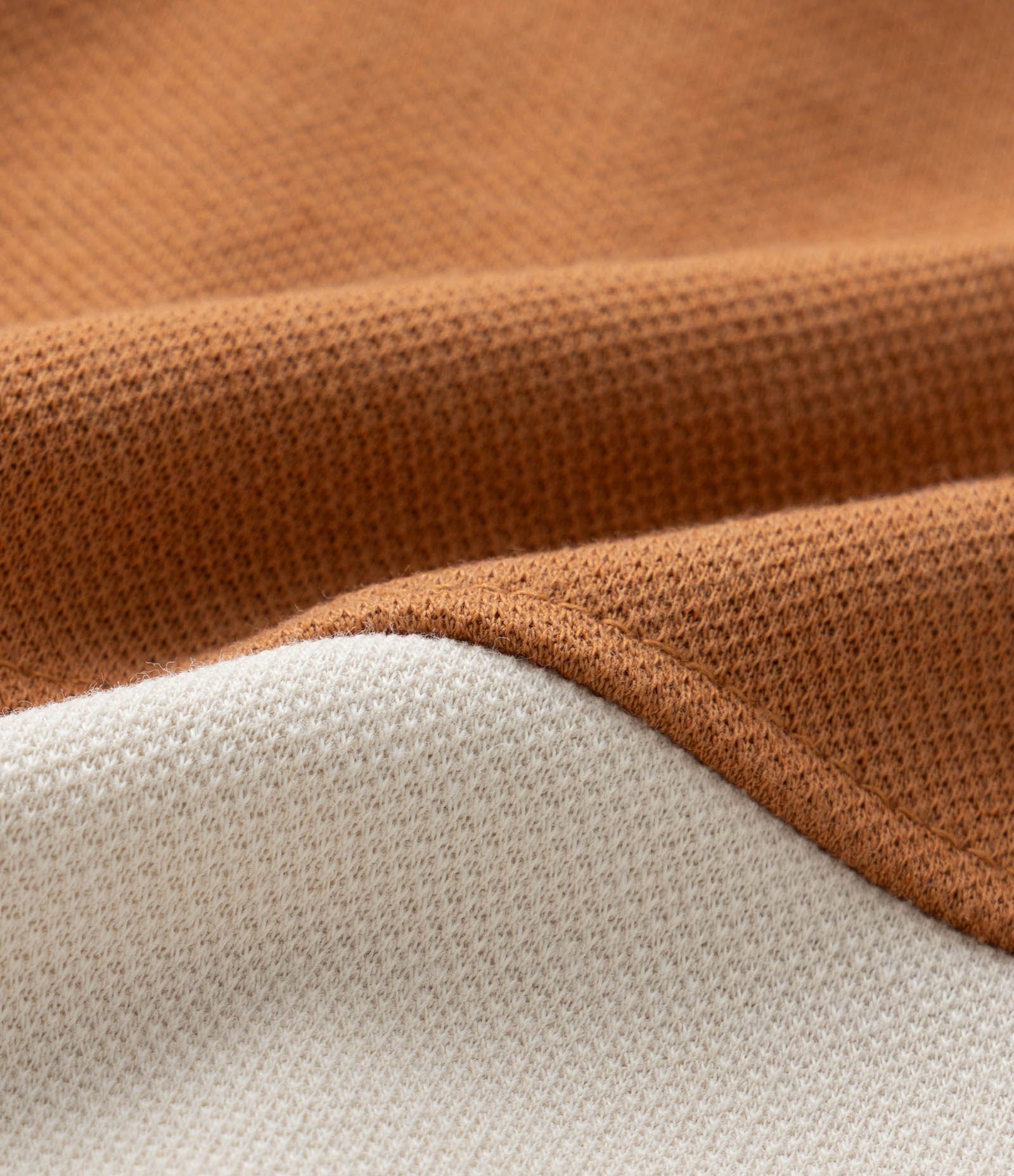 Jaqueta Infantil em Piquet com Recortes - Tam 1 a 6 Anos Marrom/Bege 4