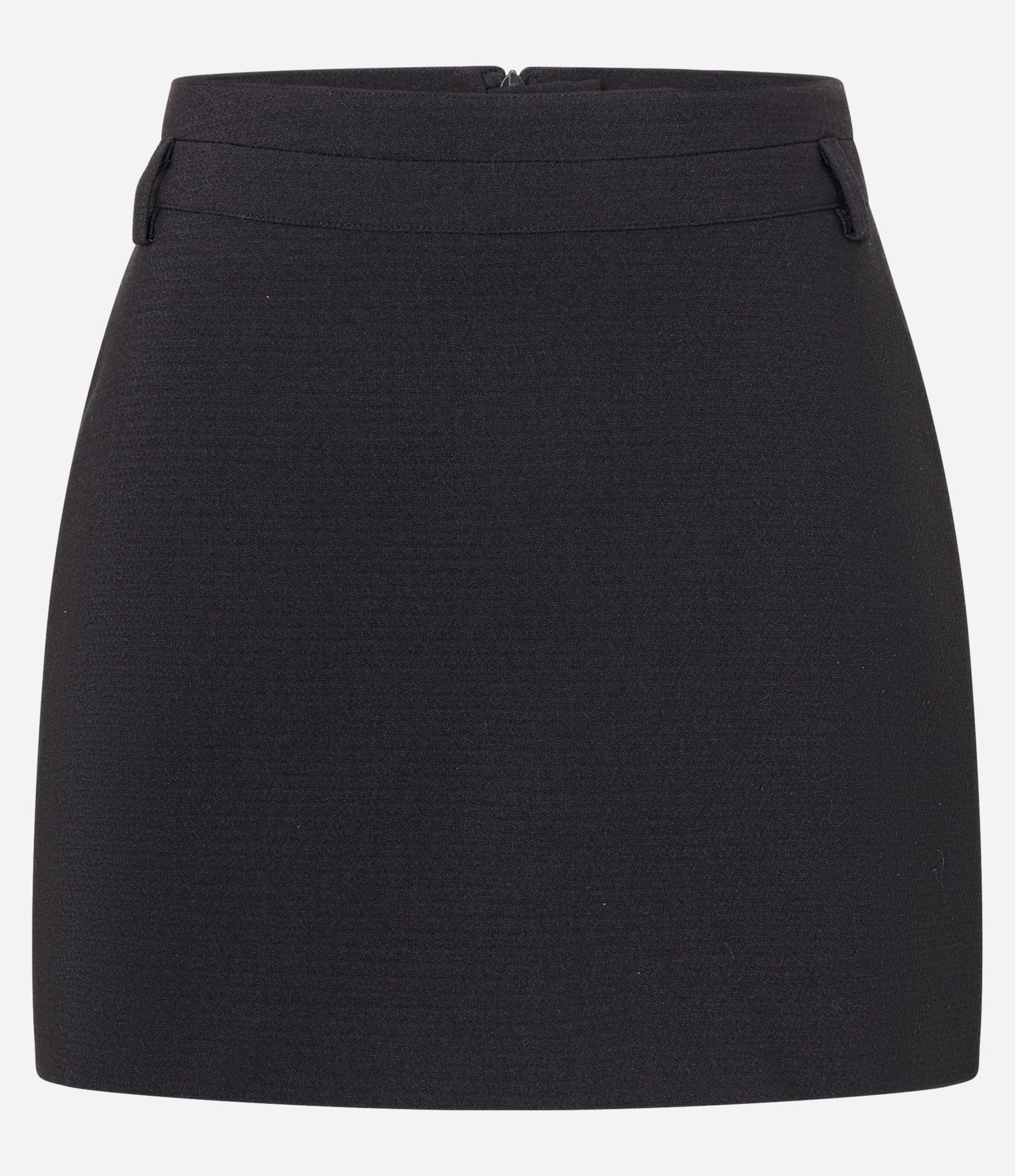 Short Saia Alfaiatado com Pespontos e Passantes no Cós Preto 5