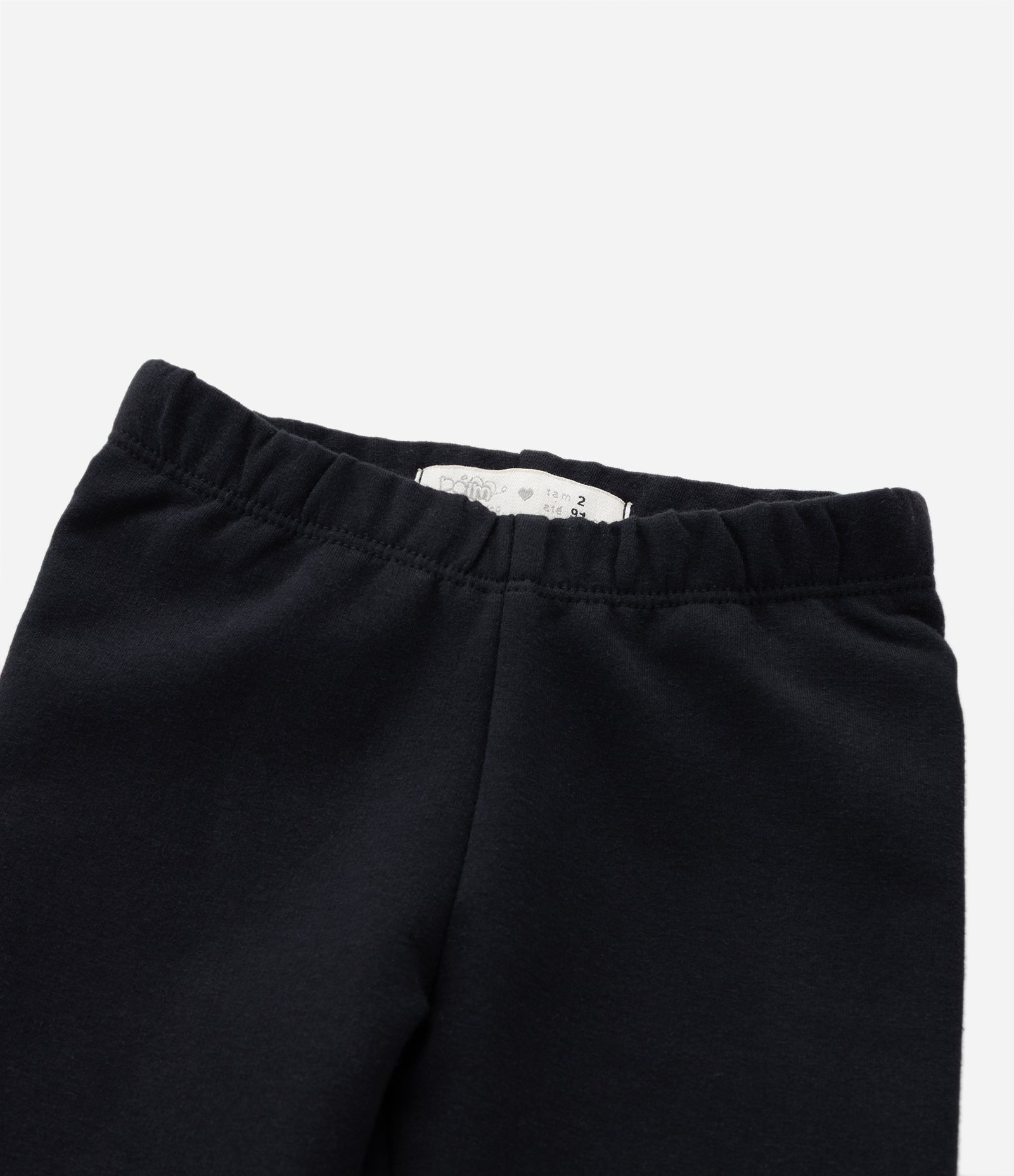 Calça Legging Infantil com Estampa Florzinha - Tam 1 a 6 Anos Preto 4