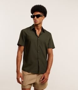 Camisa Slim em Fibra de Bambu