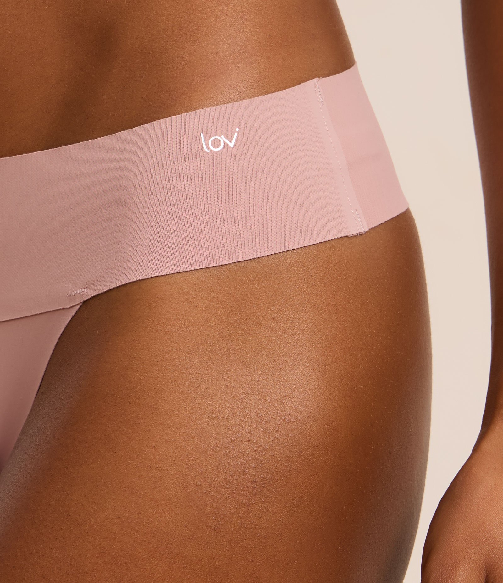 Kit 02 Calcinhas Biquíni Básicas em Microfibra Lilás Neutro/Marrom 6