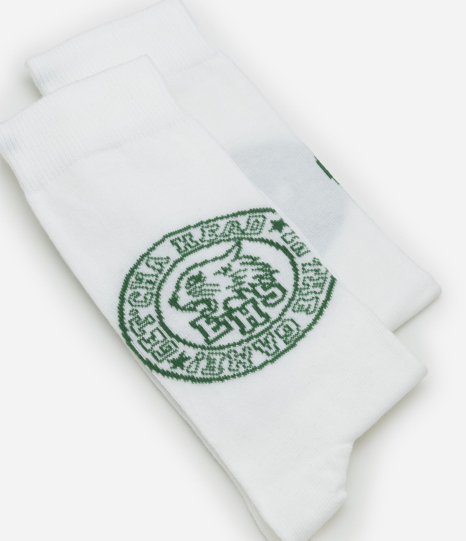 Meia Cano Alto em  Algodão com Estampa High School Musical Wildcats Branco 5