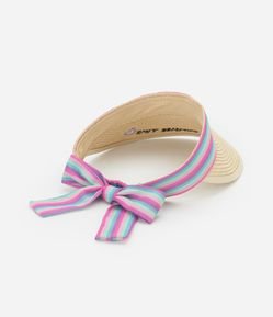 Viseira Infantil em Palha com Amarração - Tam Único